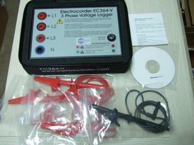 3 pc electrocorder EC364-v 2V-1A voltage current logger