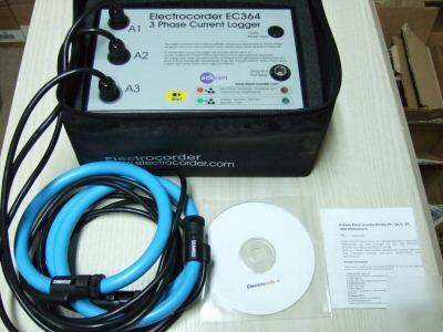 3 pc electrocorder EC364-v 2V-1A voltage current logger