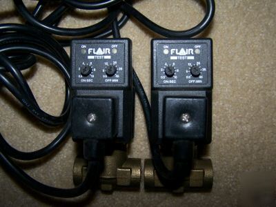 New automatic 110V drain valve compressor flair timers