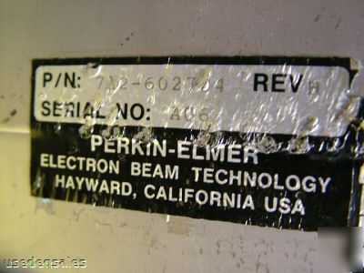 Perkin-elmer pneumatic gate valve 712-602704