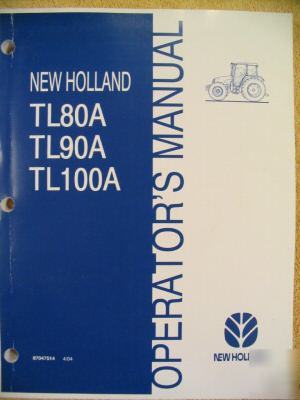 New holland TL80A TL90A TL100A tl 80 90 100 tractor ops