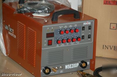 Ac dc tig+mma pulse TIG200P welder 2IN1 wse 200P 