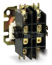 Contactor 2 pole 40 amp 24 volt coil hvac r