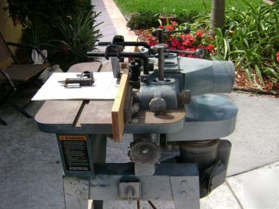 Jet 18HO wood shaper working machine tool delta grizzly