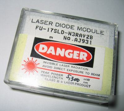 Fu-17SLD-N3RAY2B laser diode module N3RAY2B 