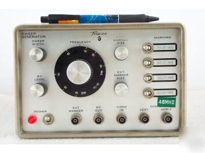 Texscan sweep generator 45 mhz