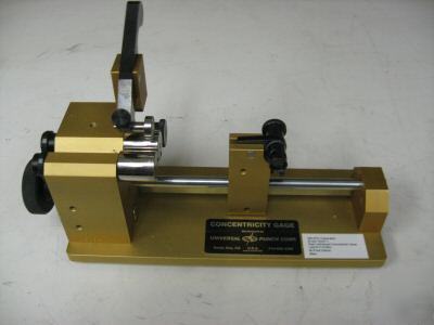 Universal punch concentricity gage mdl a-10