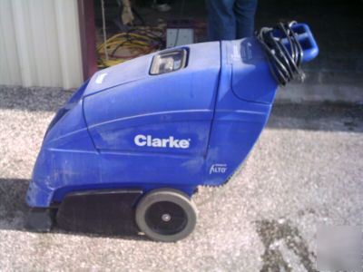 Clarke alto 16-i carpet extractor vacuum floor scrubber