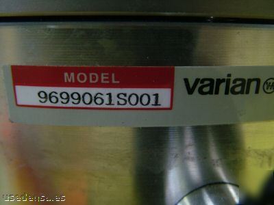 Varian turbo-v 1800 turbopump 9699061S001