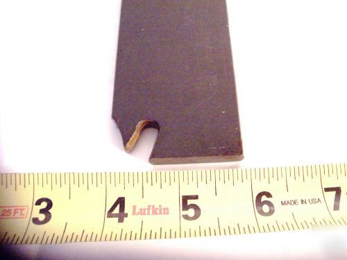 New - sgfh-53-9 iscar cut-off blade with 10 inserts