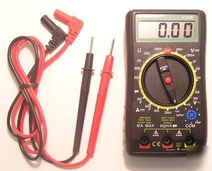 New palm sized digital multimeter meter 3-1/2 digit dmm