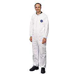 Wise disposable tyvek coverall zip safety snug cuff xl