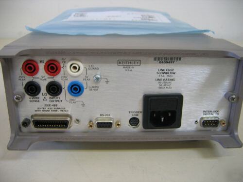 Keithley 2400 high sourcemeter, 200V, 1A, 20W