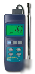Extech 407119 cfm hot wire thermo-anemometer