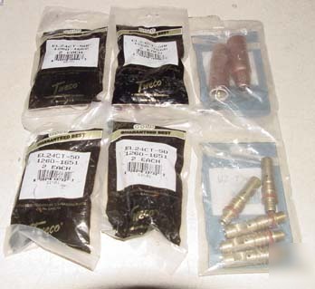 New 10PC tweco welding nozzle EL24CT-50 & EL24CT-50F