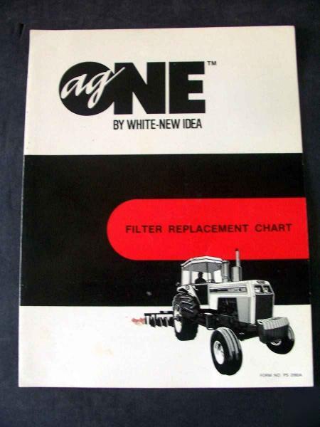 New white idea oliver minneapolis moline filter chart