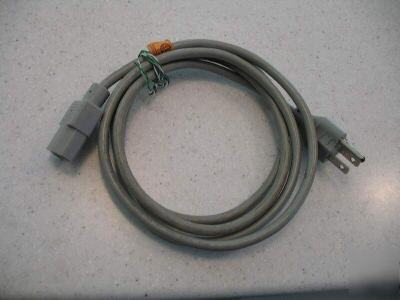 Tektronix oscilloscope ac cord grey strt connector 4FT