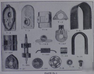 Original kw magneto service and parts manual