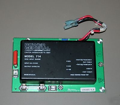 Power general unitrode ti model 714 dc dc converter