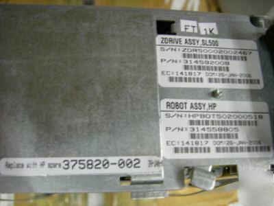 Hp 375820-001 2-3 day lead sps-robot picker eml