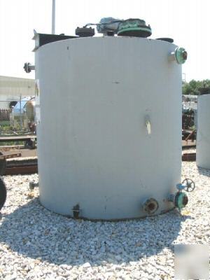 3,000 gallon carbon steel closed top mix tank 2947