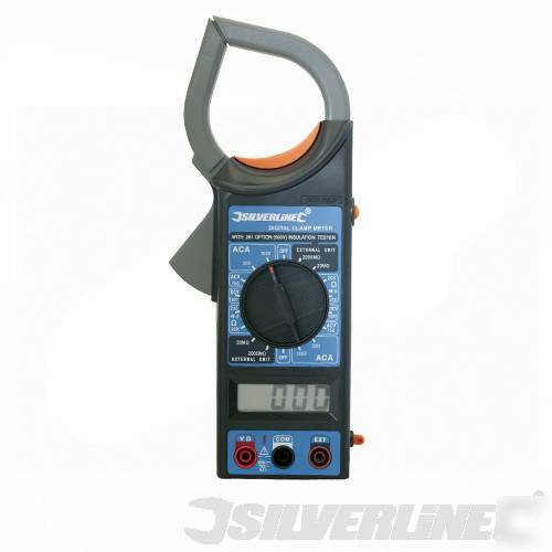 Digital ac & dc voltage clamp meter tester 228541