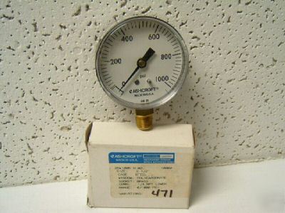 Ashcroft gauge 2-1/2