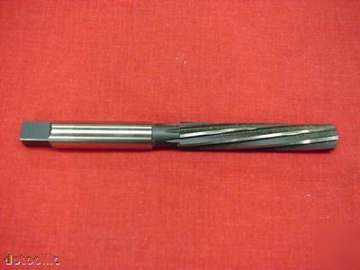 New 1 pc 11/16 hss st. sk.sp. fl. hand reamer usa