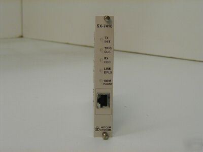 Spirent sx-7410, SX7410 smartbits module 