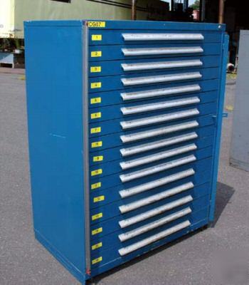 Nu era 16 drawer double wide tooling cabinet: 