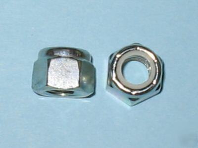 100 stainless steel nylon insert lock nuts 3/4-10