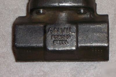 Anvil one inch high pressure valve. gate valve 1920PSI