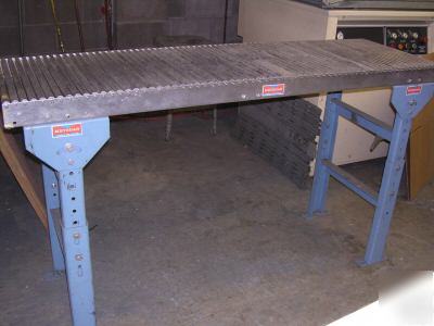 Conveyer with legs---what your machine shop needs today