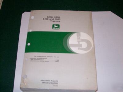 John deere 5200,5300,5400,5500 technical manual