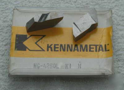 Kennametal ng-4250L K1 n top notch 5PC carbide inserts