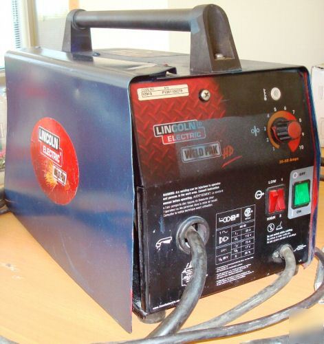 Lincoln electric weld pak hd mig welder flux cored