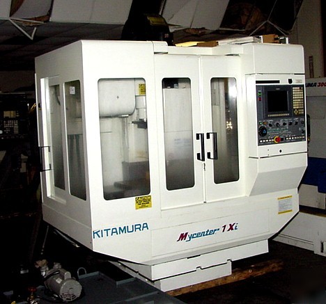 2002 kitamura 1XI cnc vertical mach ctr w/ 15,000 rpm