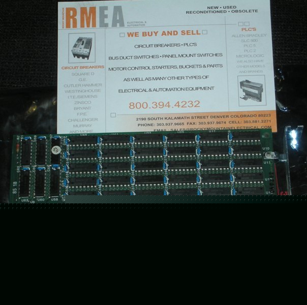 Ge fanuc IC640BRM301A circuit board, used