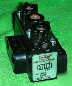 New aro fluid power A211PS-g pilot solenoid air valve