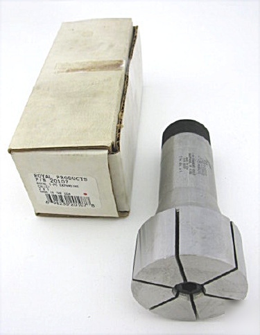New royal machinable 2 x 1 expanding collet 20107 