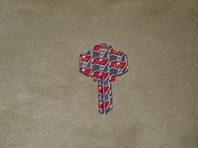 SC1 tampa bay buccaneers nfl football key blank