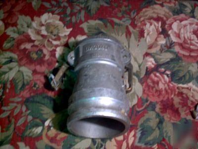 Seal fast DA3040 fuel transfer truck coupling alum.