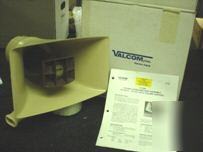 Valcom v-1038 30 watt paging horn amplifier assembly 