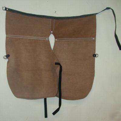 Suede leather welder/shop or hay apron