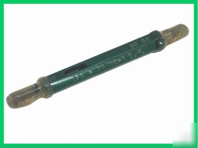 Thread gage 1/4-20 nc-2B. reversible