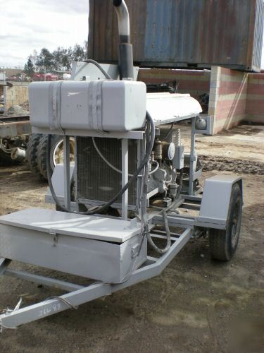 Kohler marine generator trailer mounted 15 kw