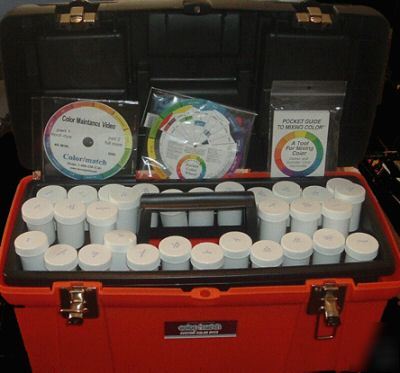 Professional dye kit & video training - carpet cleaning