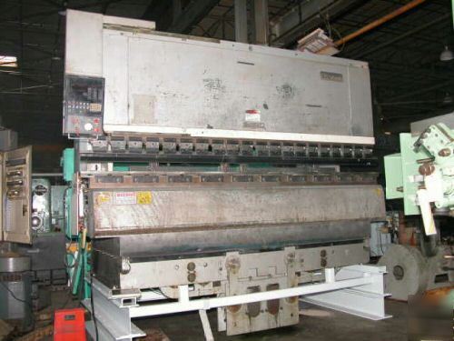 165 ton amada model #fbd-1504 hydraulic press brake