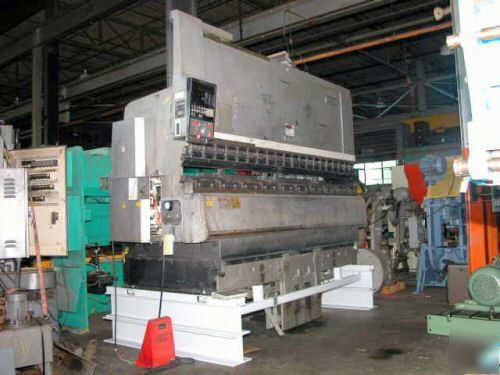 165 ton amada model #fbd-1504 hydraulic press brake