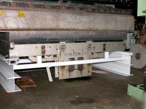 165 ton amada model #fbd-1504 hydraulic press brake